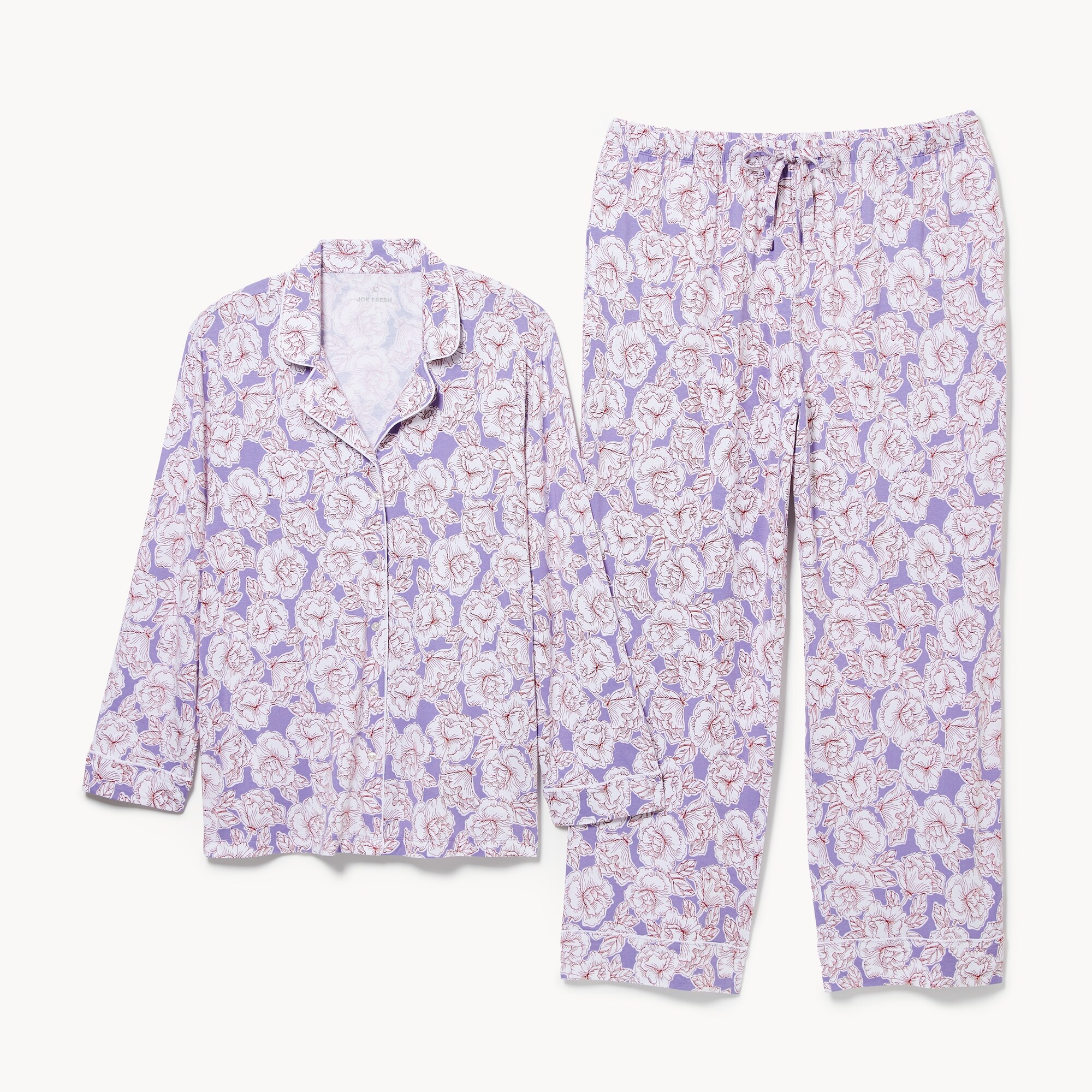 Ensemble pyjama imprimé Femmes+