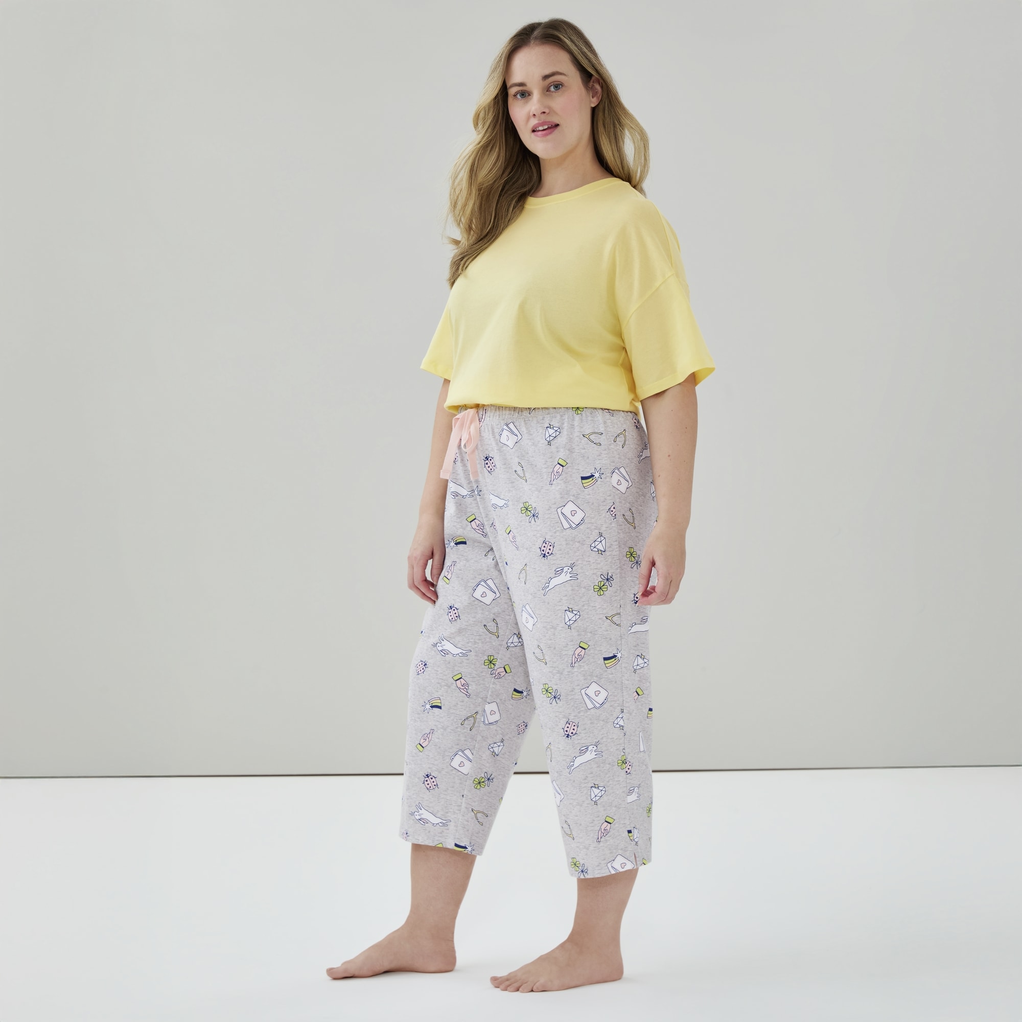 Women+ Cropped Sleep Pant