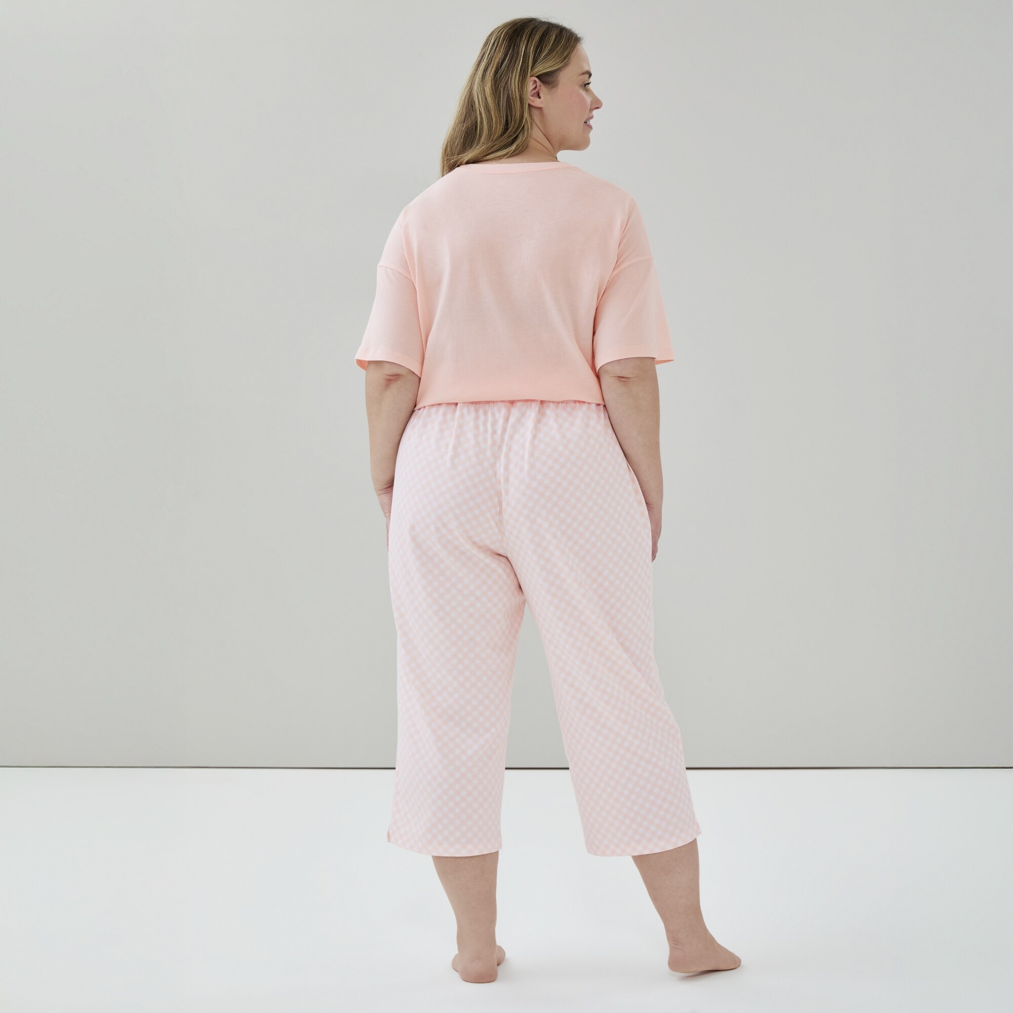 Pantalon de nuit court Femmes+