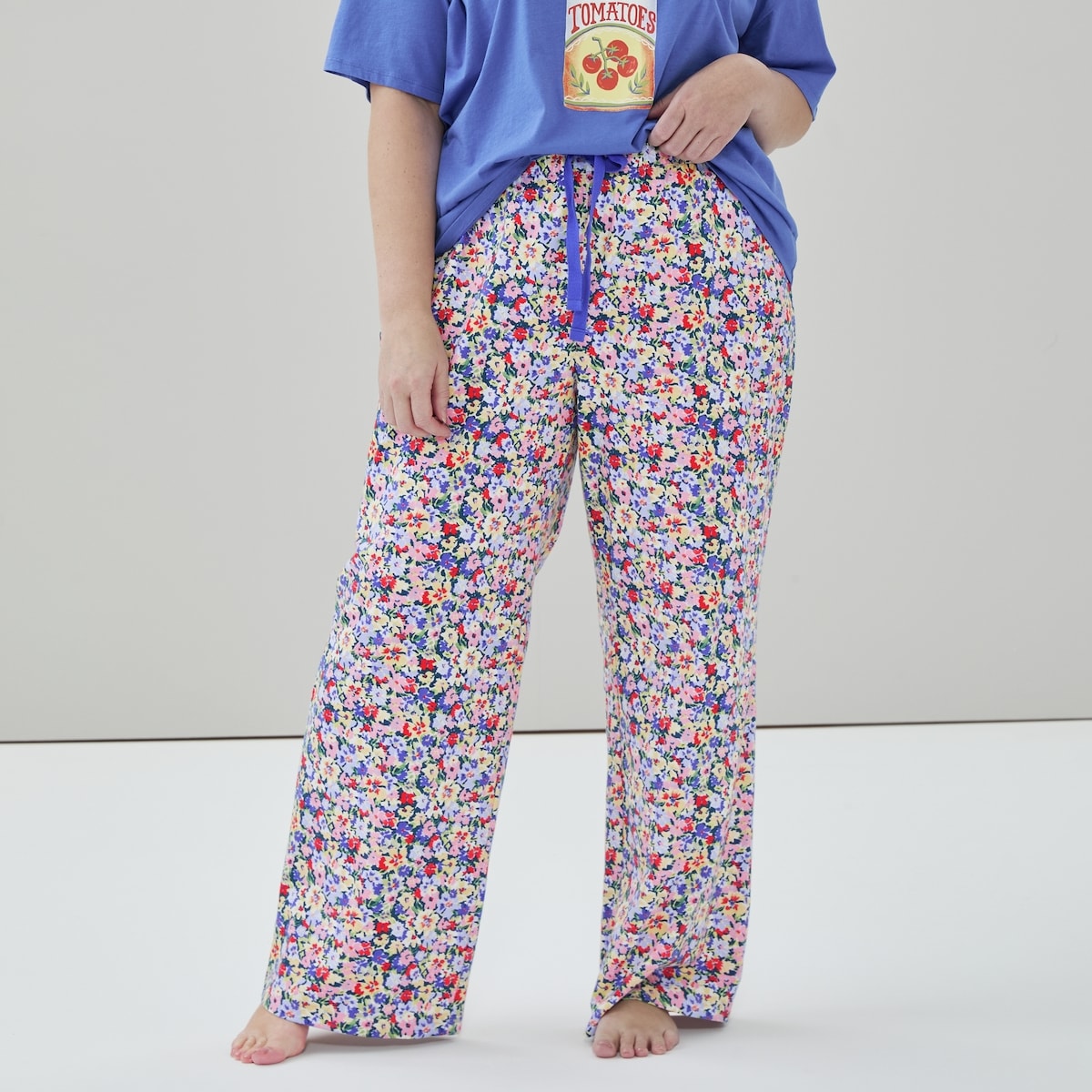 Women+ Printed Sleep Pant - Blue