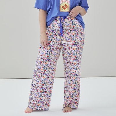 Women+ Printed Sleep Pant - Blue