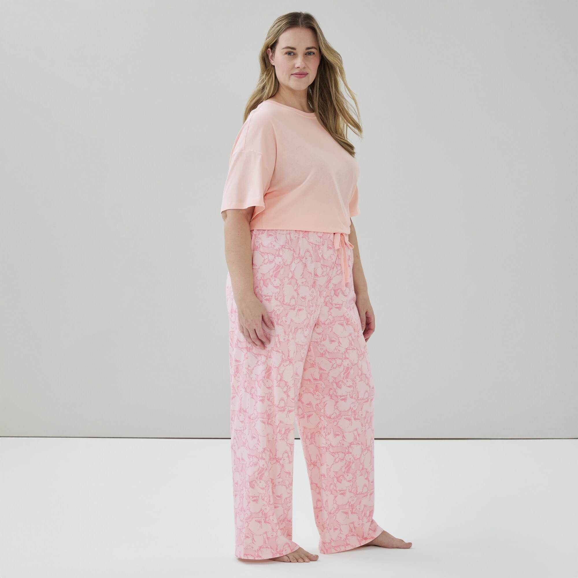 Pantalon de nuit imprimé Femmes+