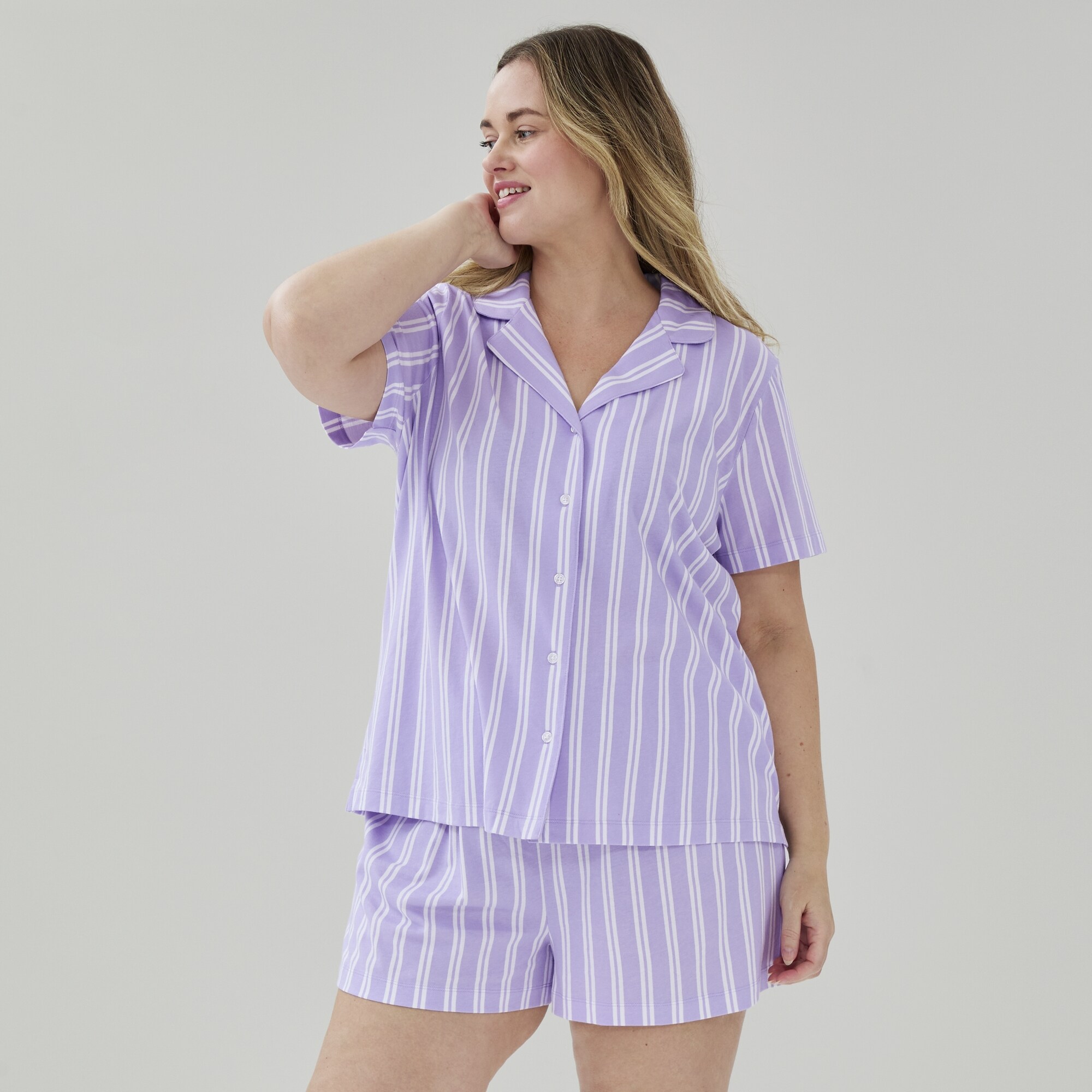 Ensemble pyjama imprimé Femmes+