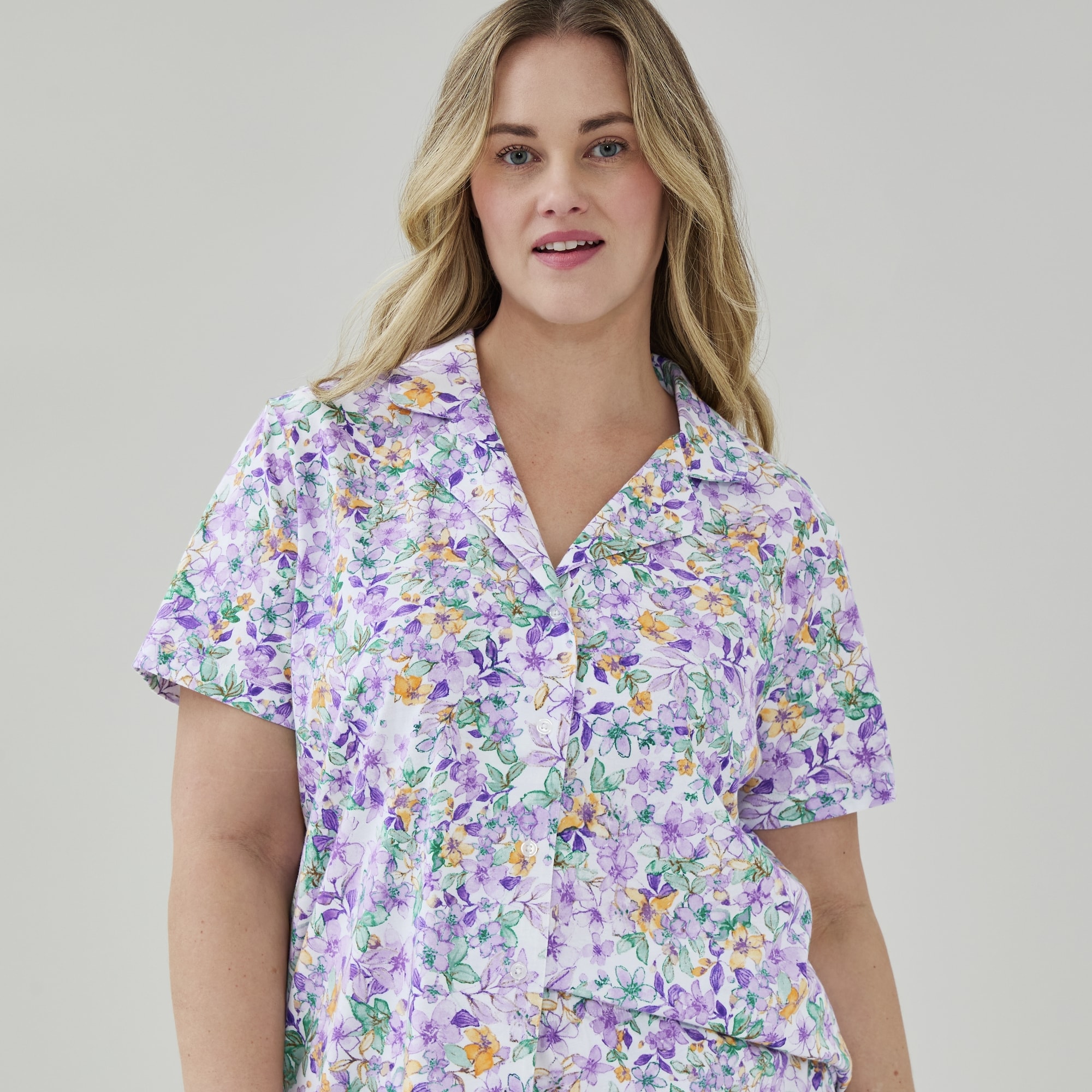 Ensemble pyjama imprimé Femmes+