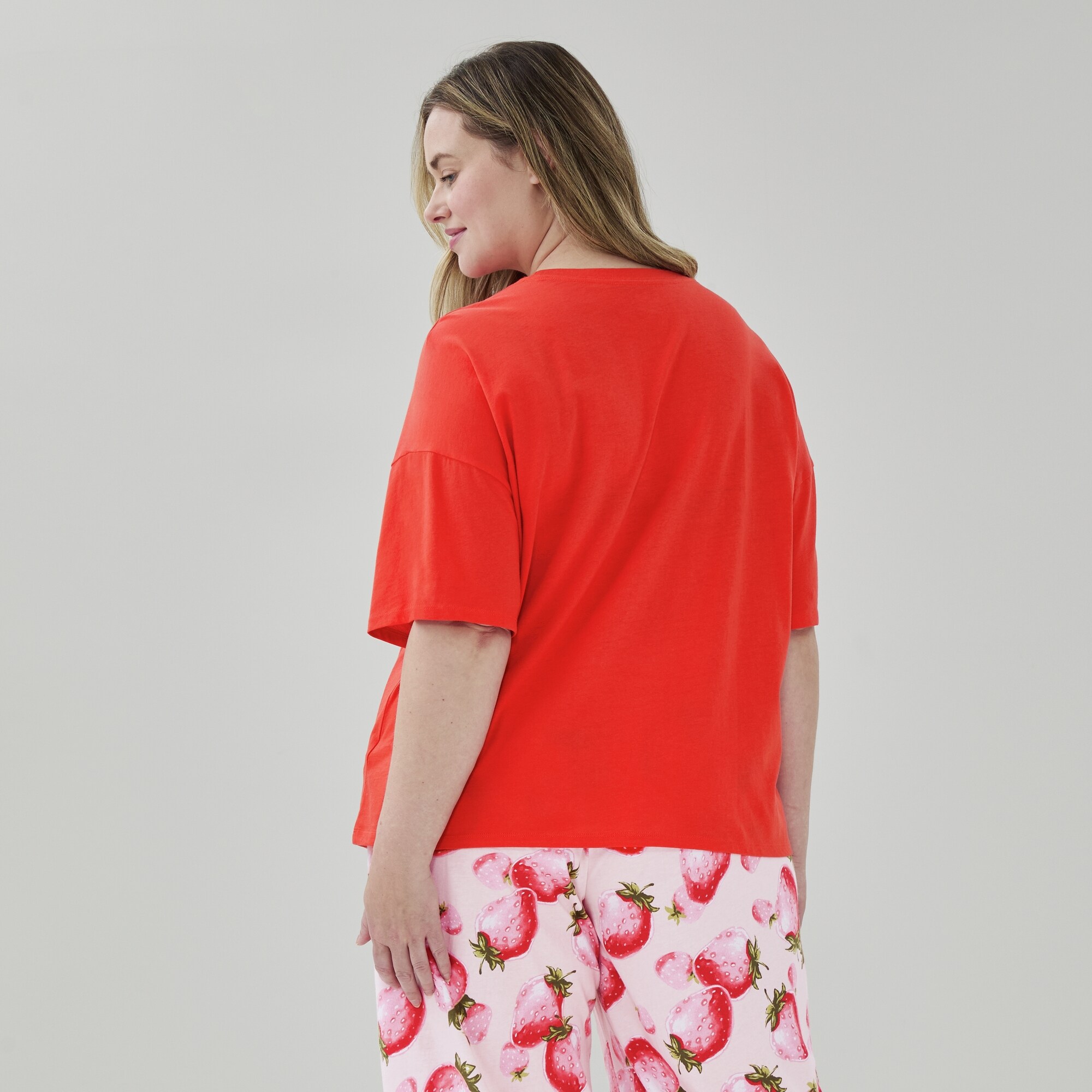 T-shirt de nuit imprimé Femmes+