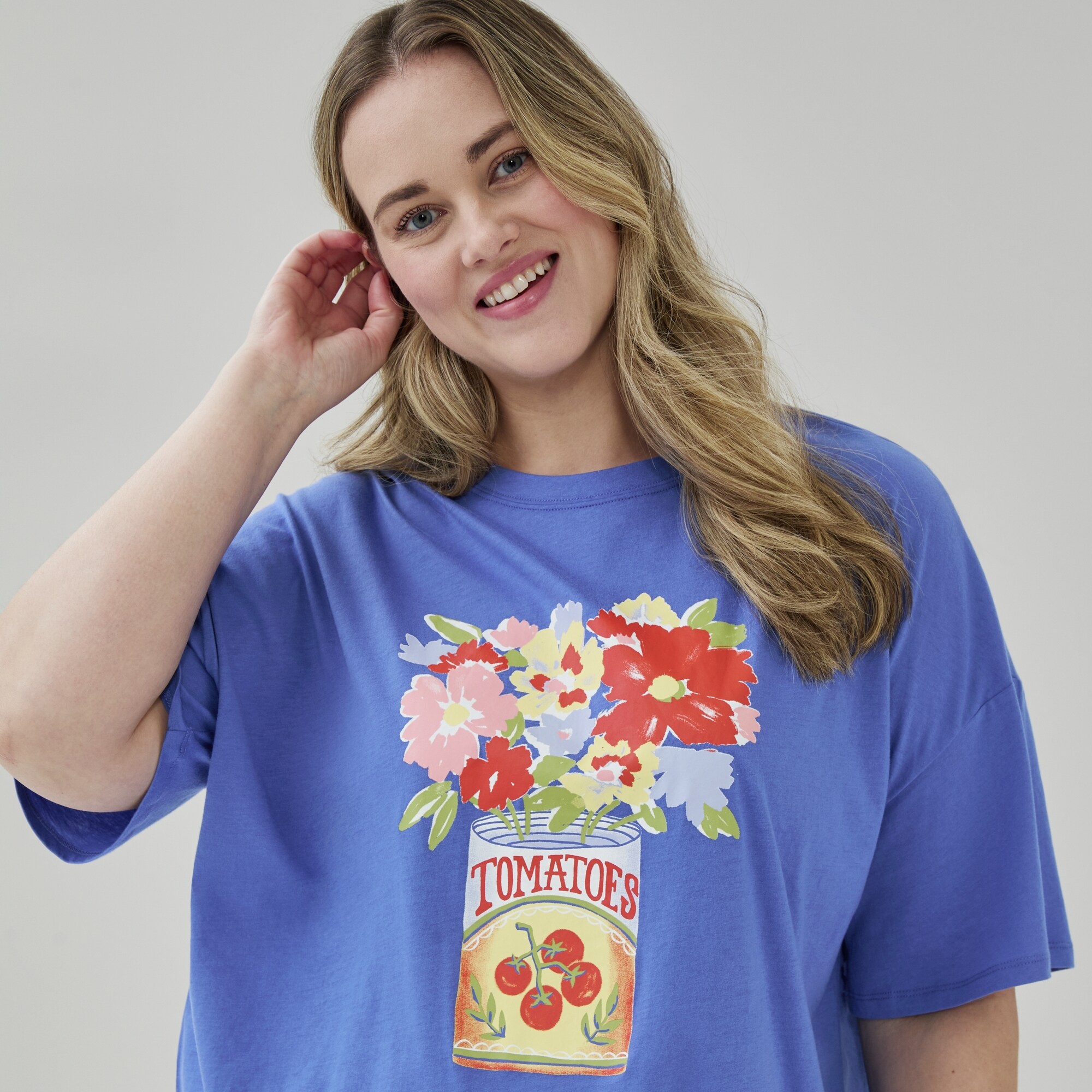 T-shirt de nuit imprimé Femmes+