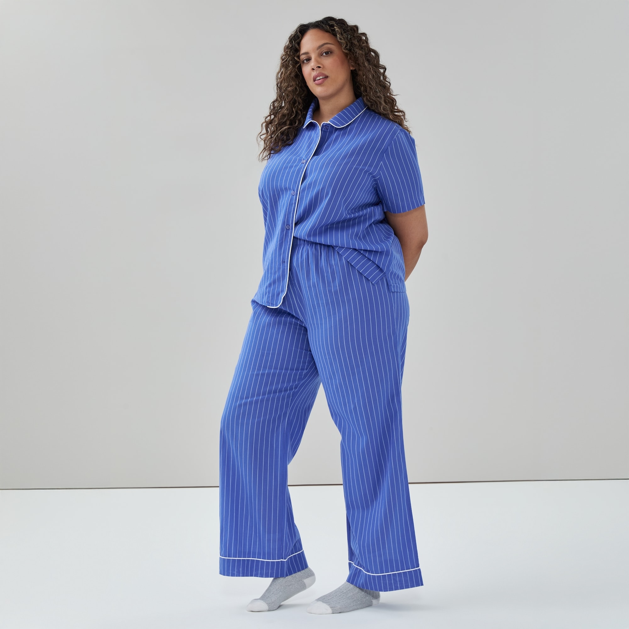 Women+ Cotton Poplin Sleep Pant