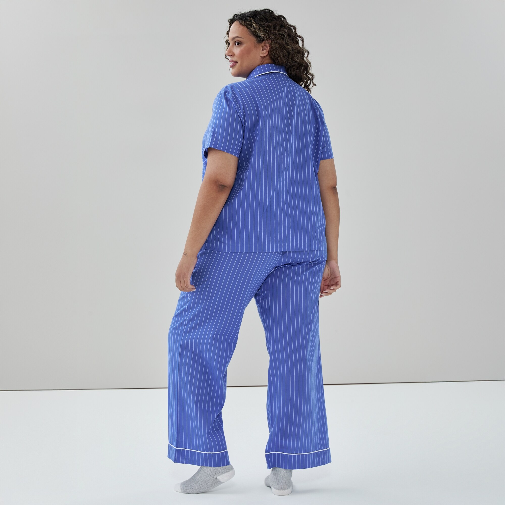 Chemise de nuit en popeline de coton Femmes+