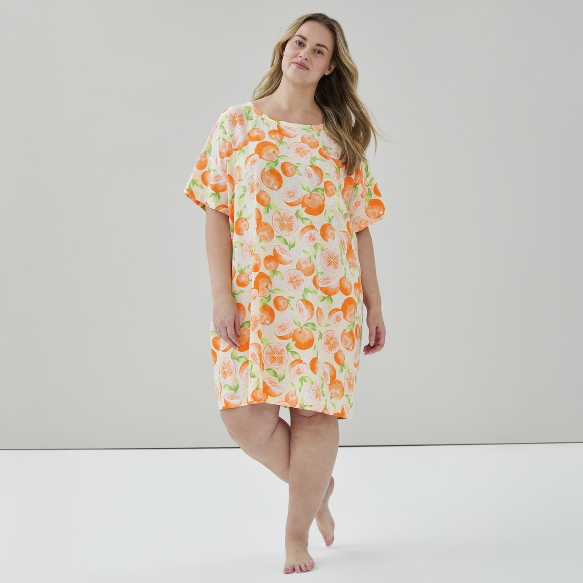 Women+ Printed Sleep Dress