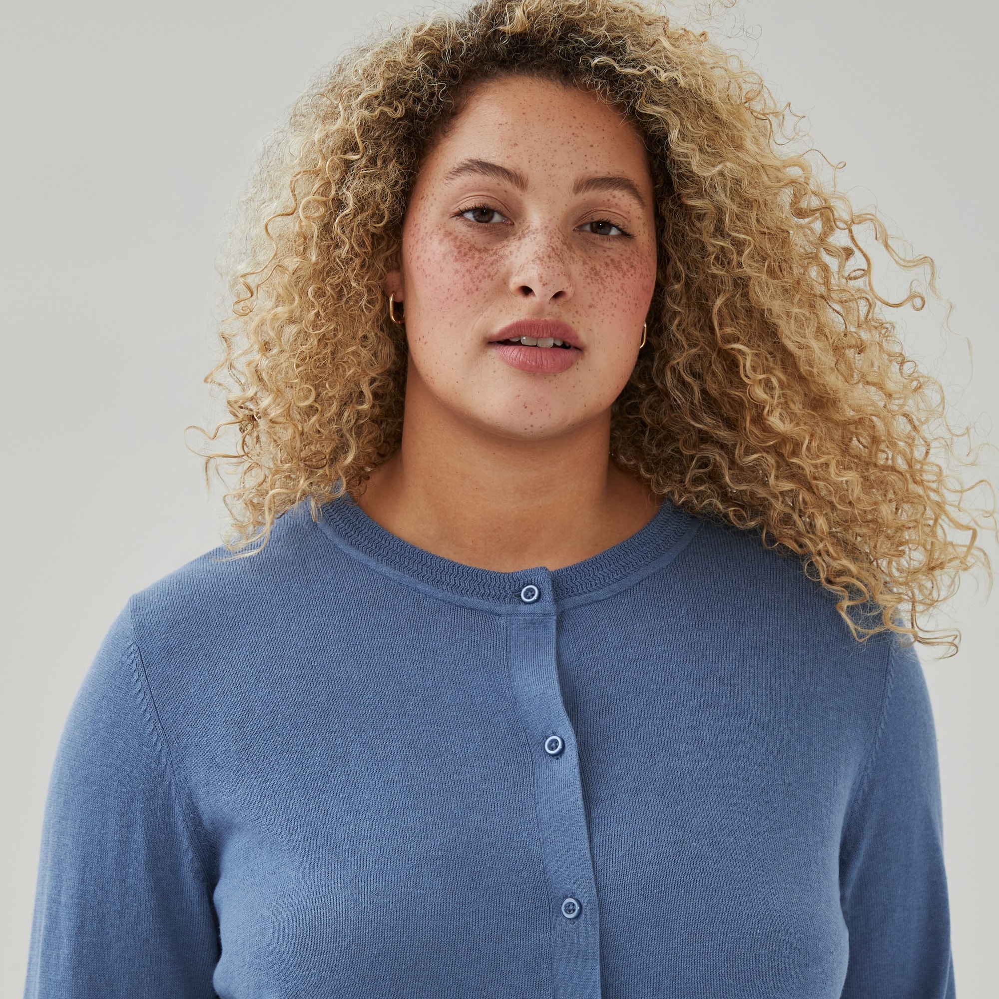Women+ Crewneck Cardigan