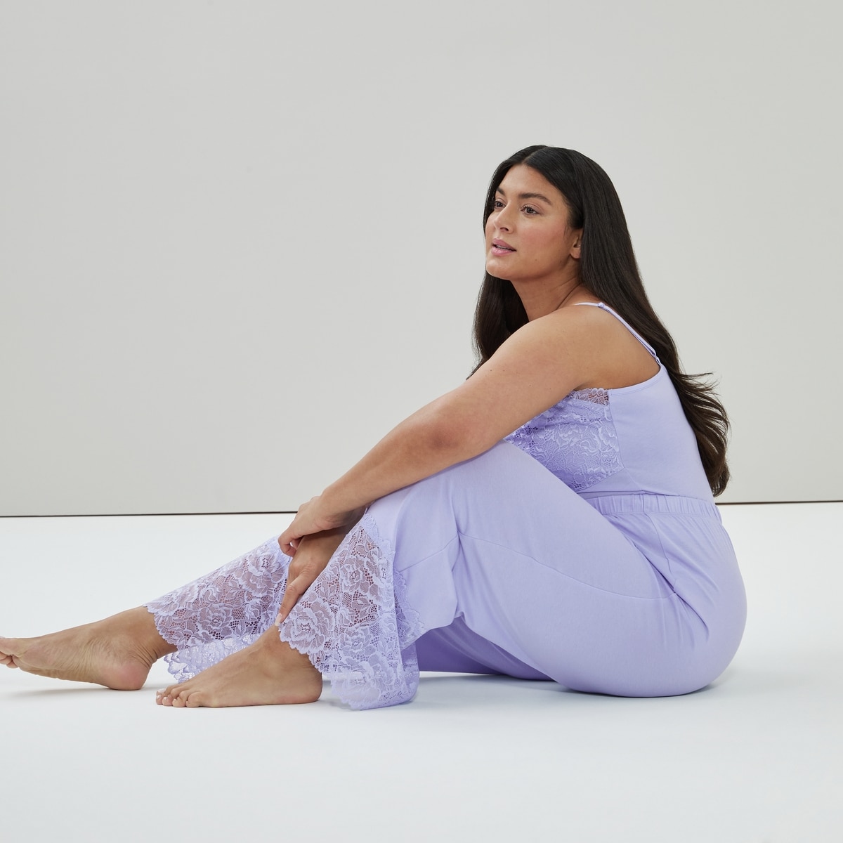 Women+ Modal Sleep Pant - Light Blue