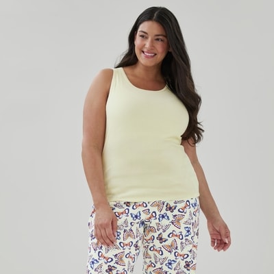 Joe Fresh Women+ Modal Built-in-Bra Sleep Tank Top 1 ea, $19.00/1ea
