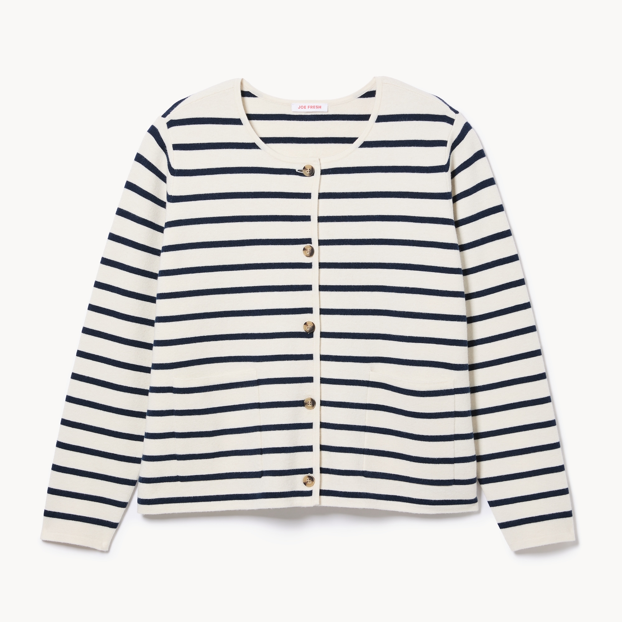 Women+ Striped Cardigan
