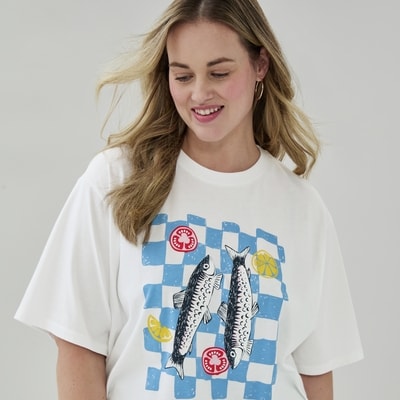 Joe Fresh T-shirt ample imprimé Femmes+ 1 ea, 25,00 $/1ch