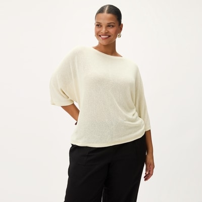 Joe Fresh Haut décontracté à manches courtes Femmes+ 1 ea, 25,00 $/1ch