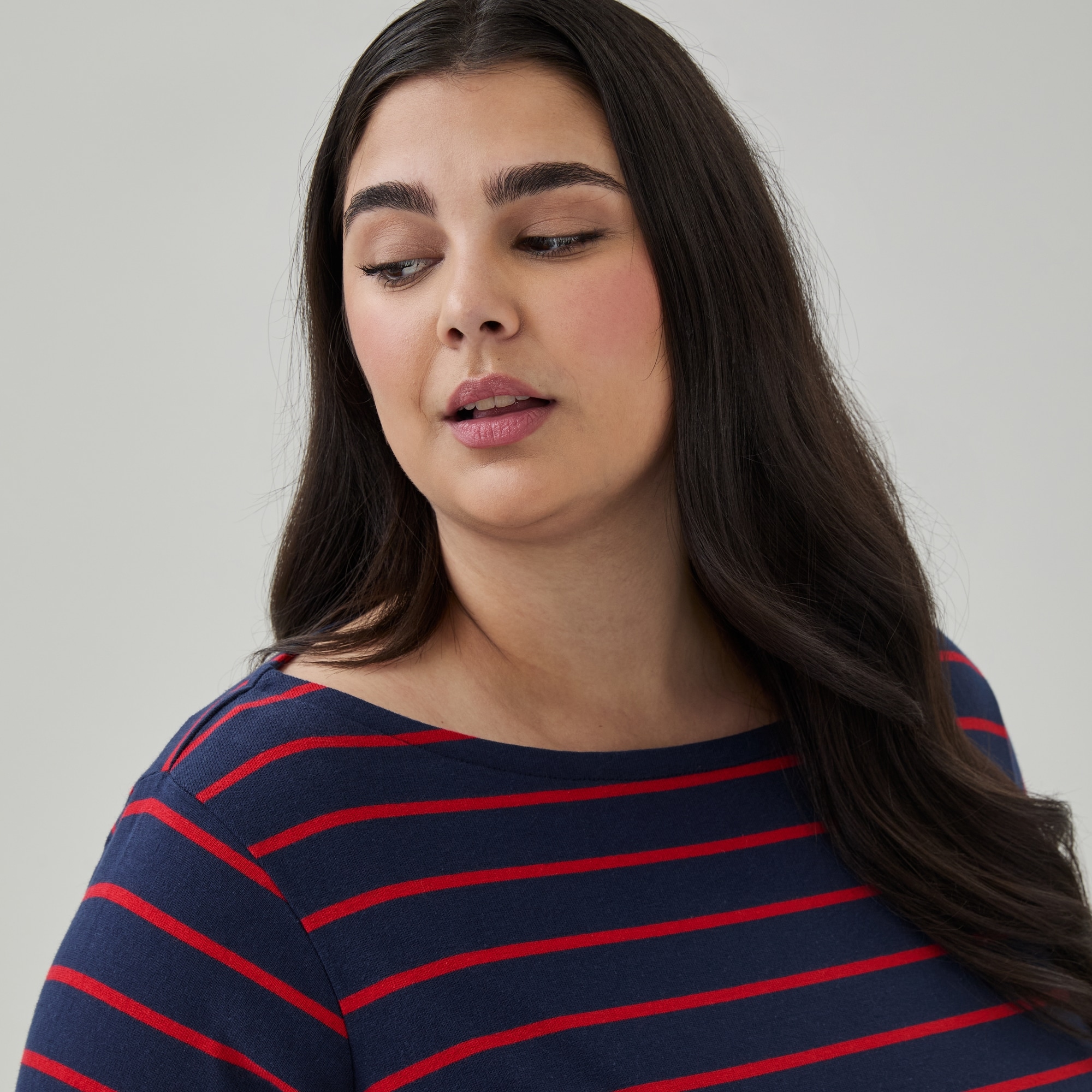 Women+ Boat Neck Long Sleeve