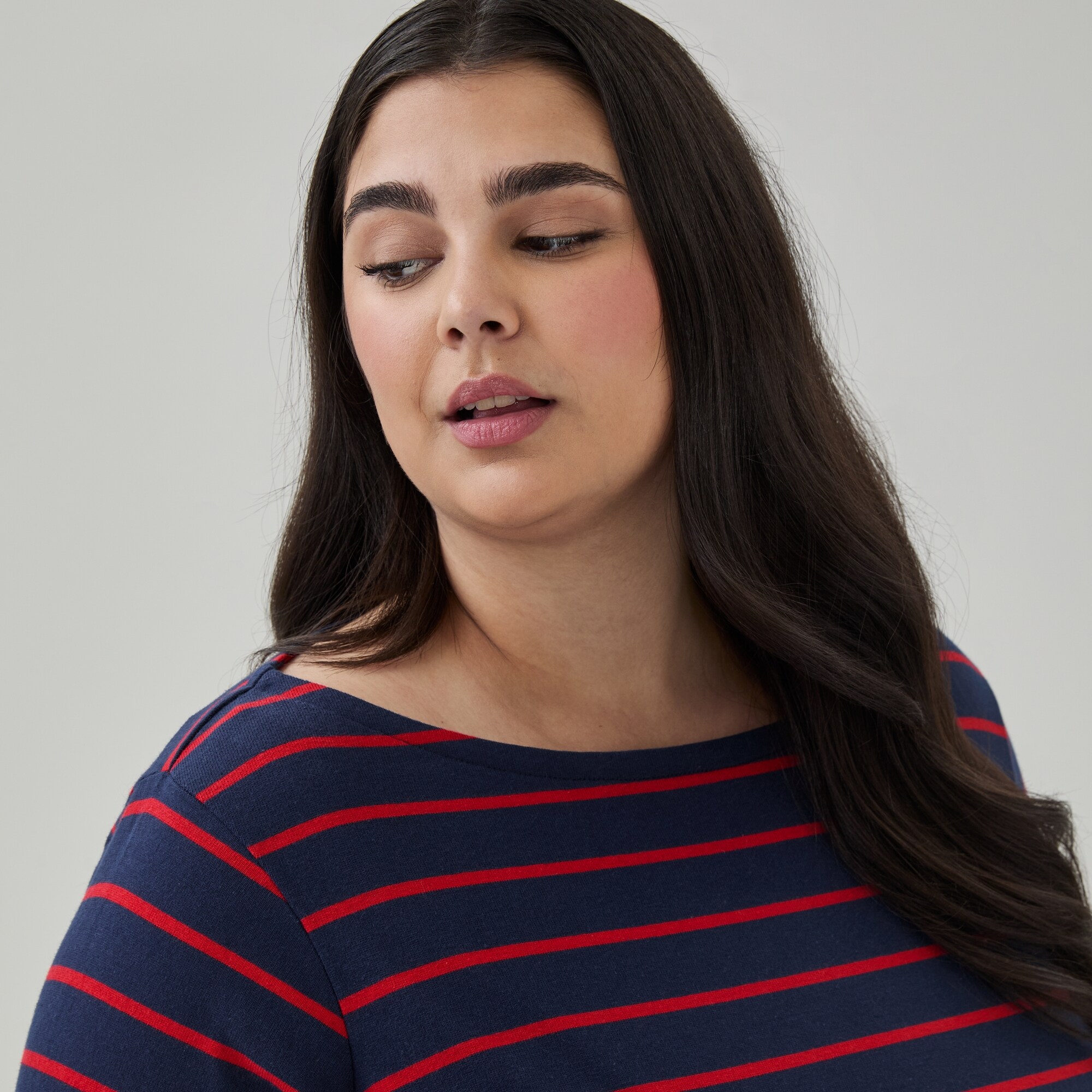 Women+ Boat Neck Long Sleeve