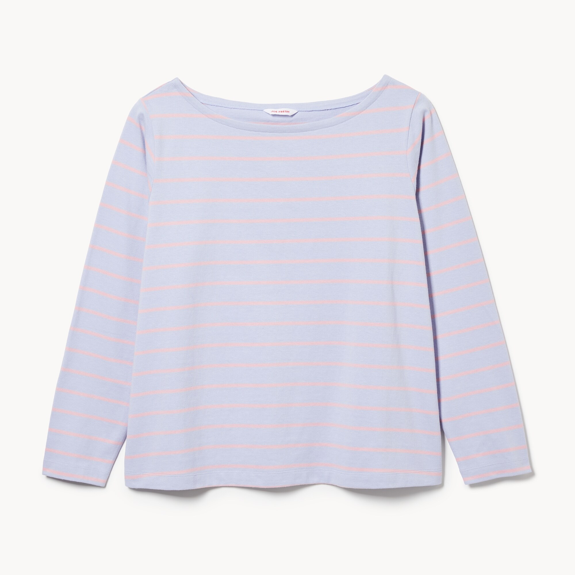 Boat Neck Long Sleeve in Lavender from Joe Fresh