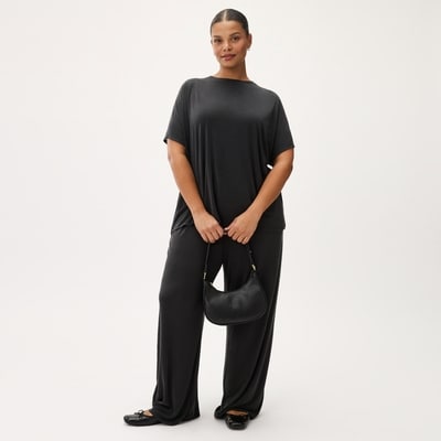 Women+ Sand Wash T-Shirt - JF Black