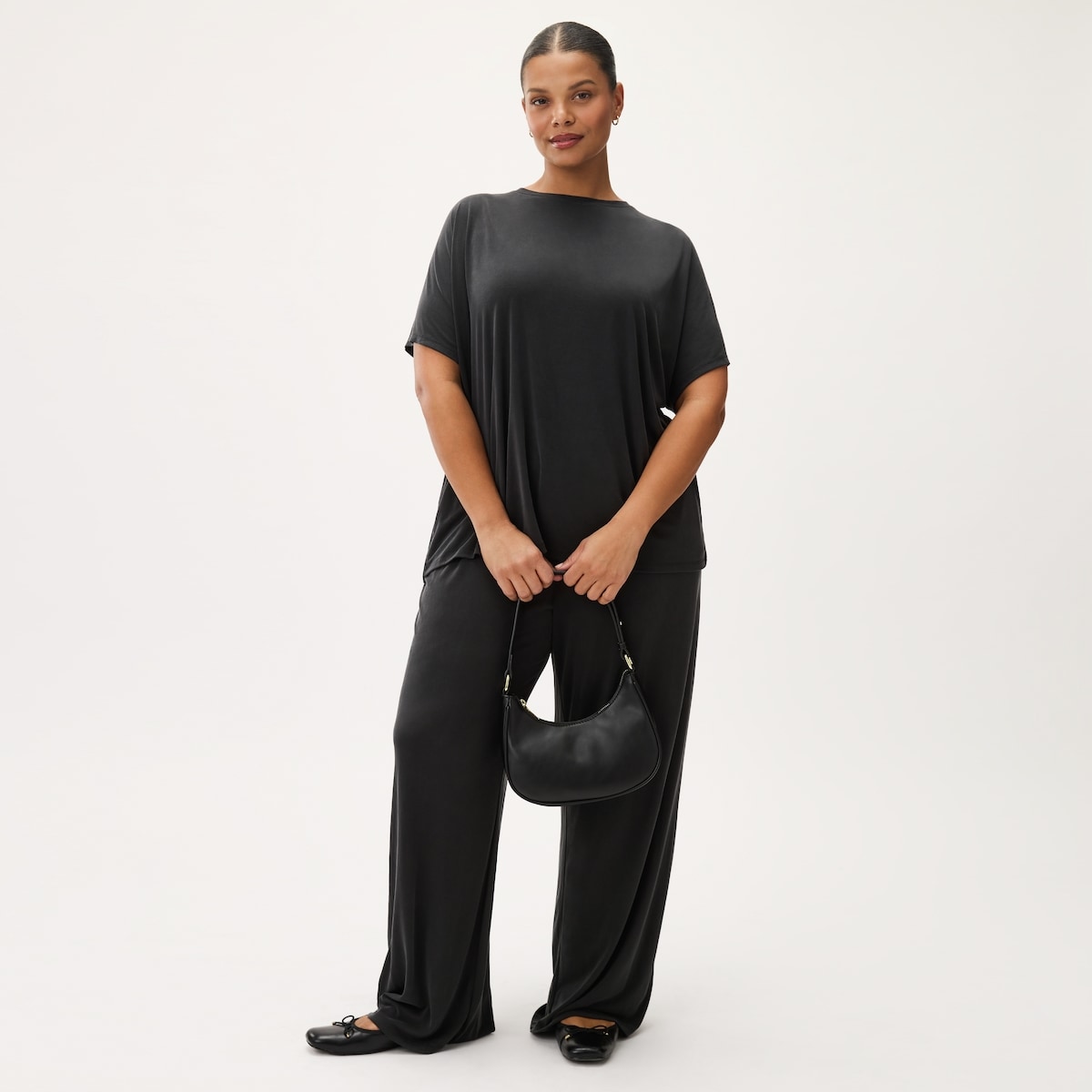 Women+ Sand Wash T-Shirt - Jf Black