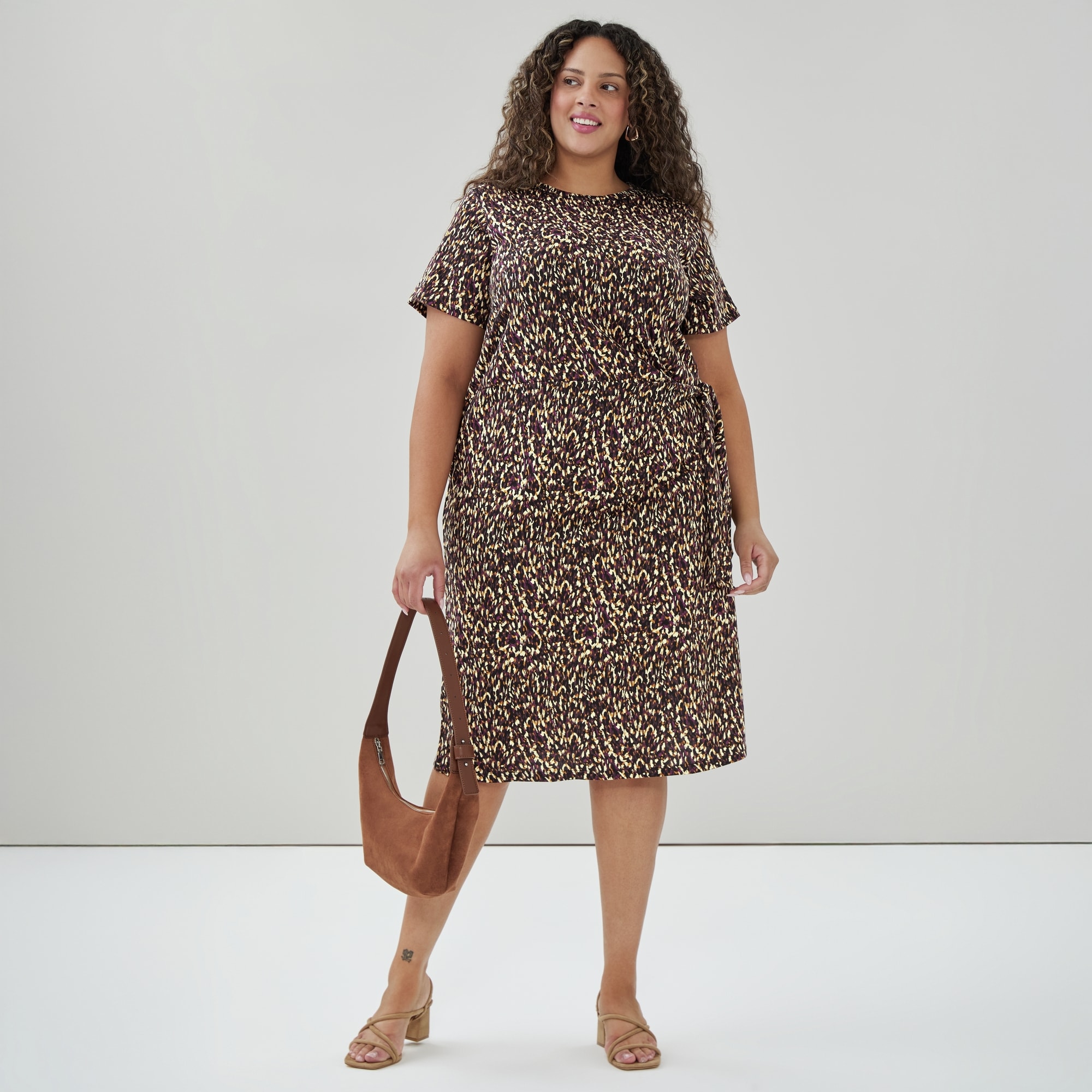 knee length dresses for ladies Tied Up Xs / Marine