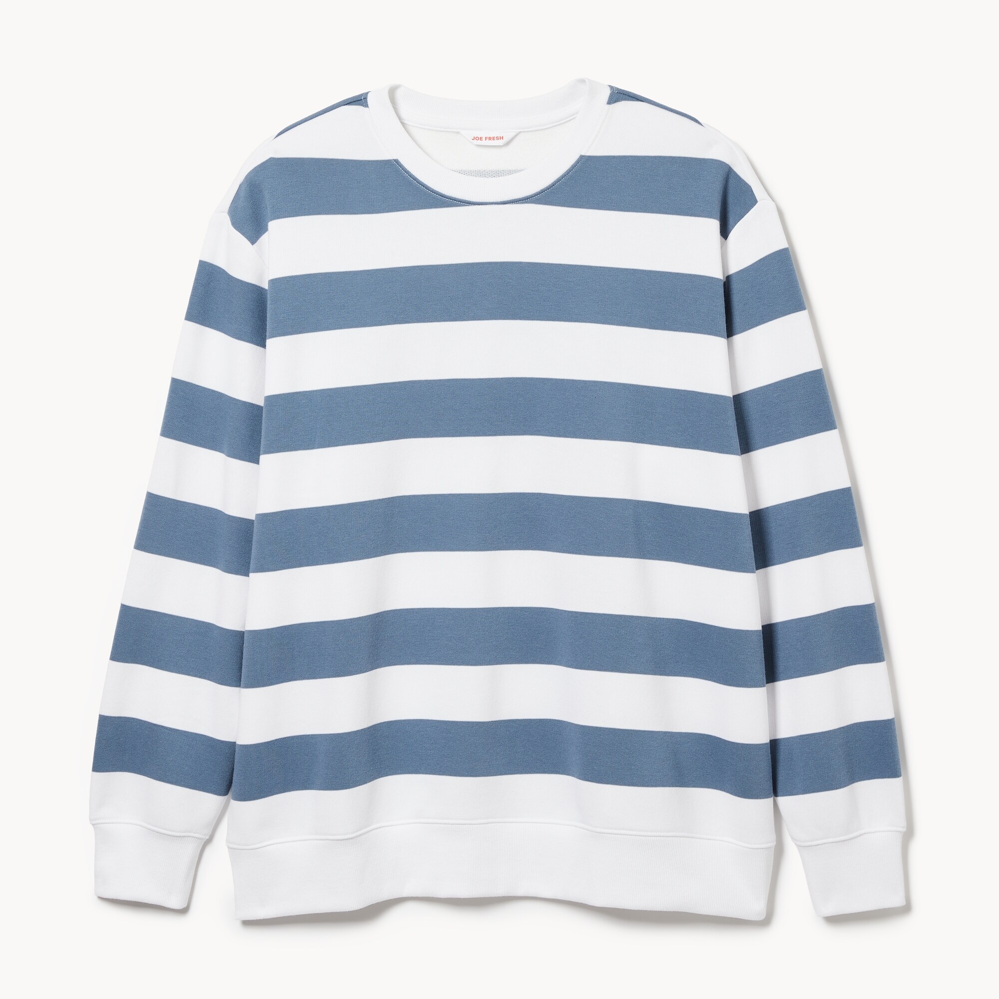 Women+ Striped Sweatshirt