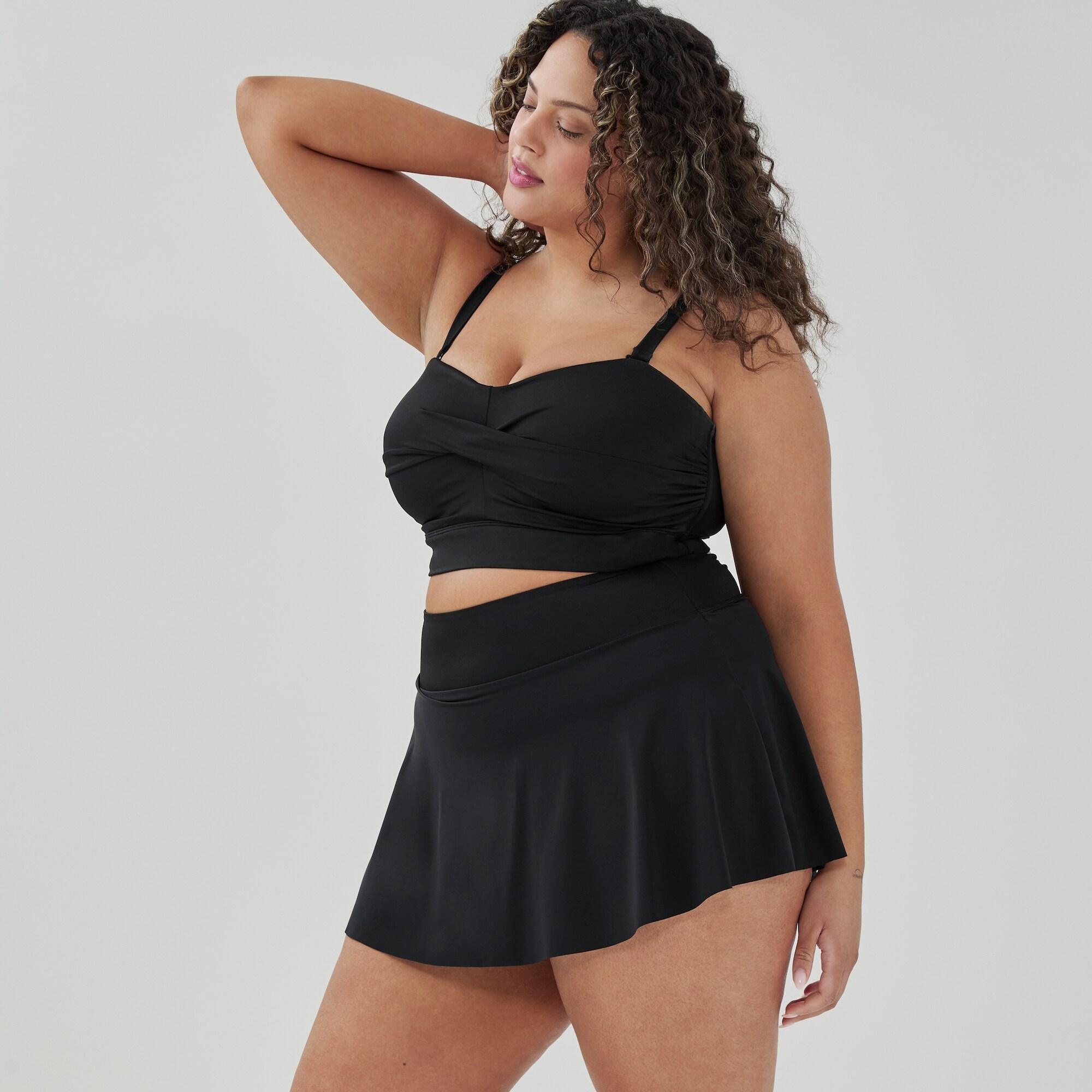 Minijupe de bain Femmes+