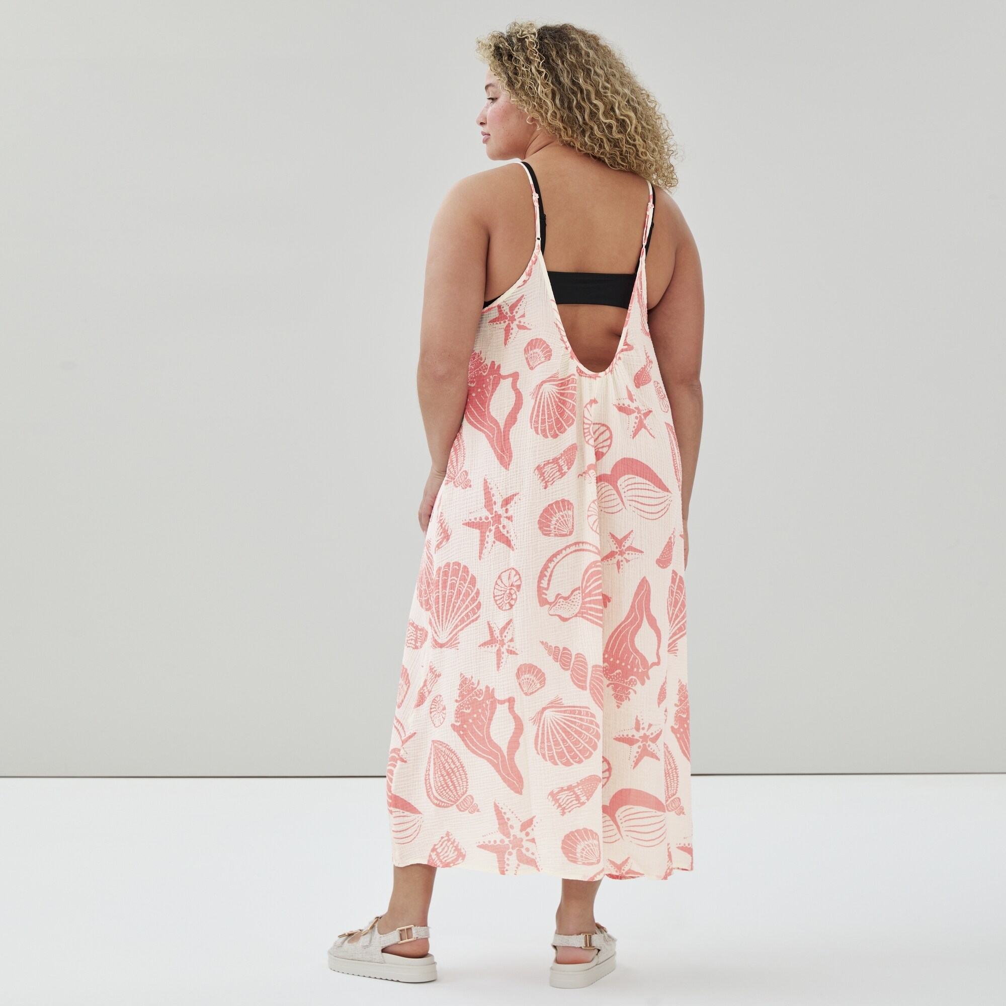 Women+ Crinkle Gauze Maxi Dress