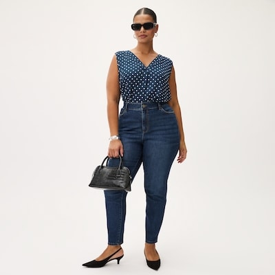 Joe Fresh Women+ Printed V-Neck Tank Top 1 ea, $29.00/1ea