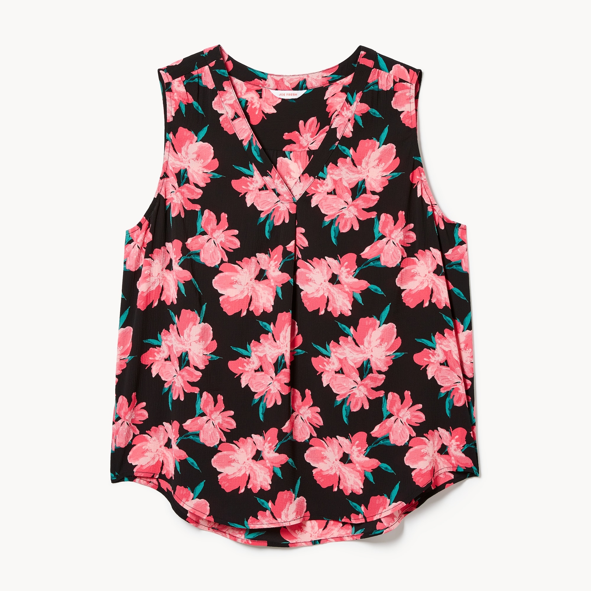 Women+ Printed V-Neck Tank Top