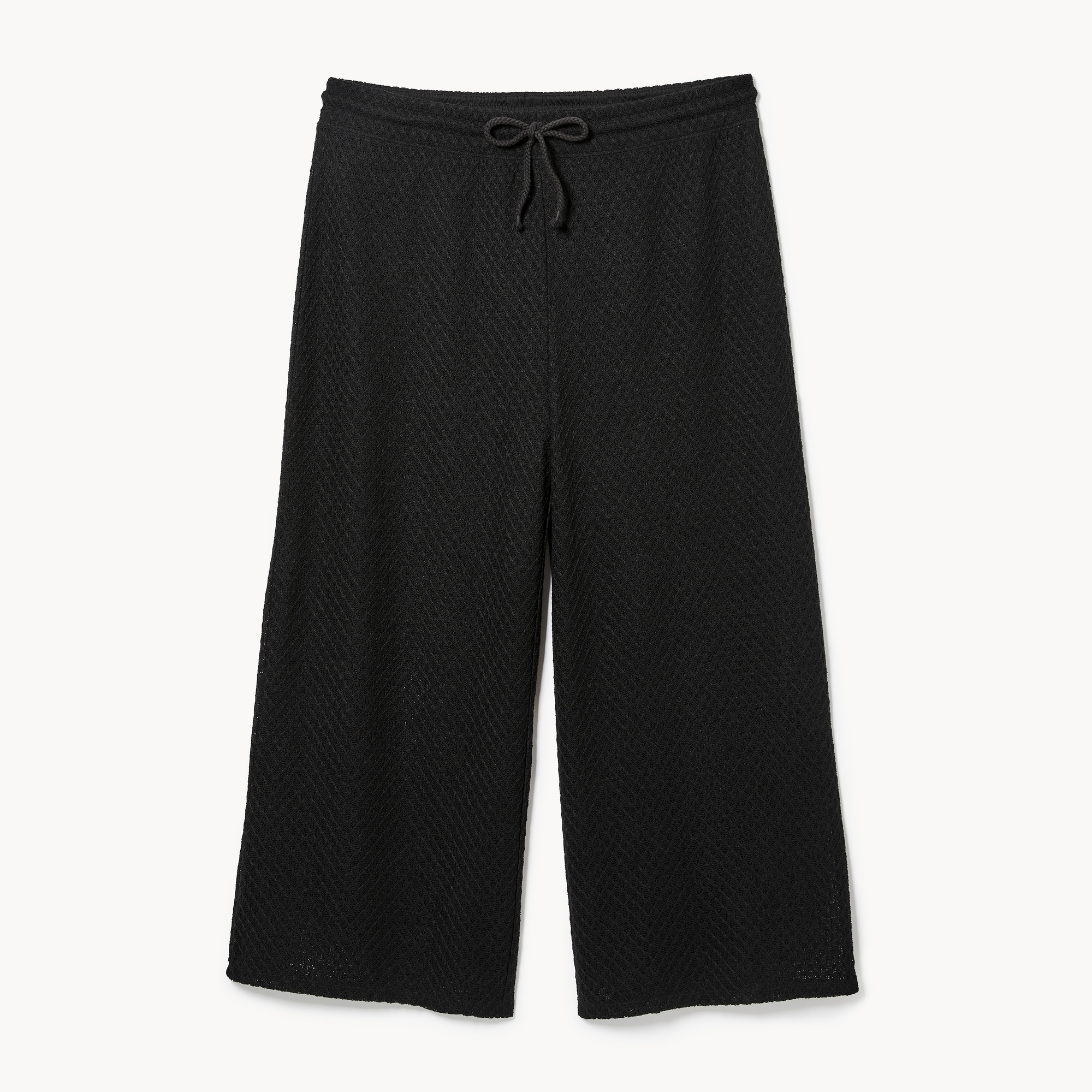 Women+ Crochet Coverup Pant in Black from Joe Fresh