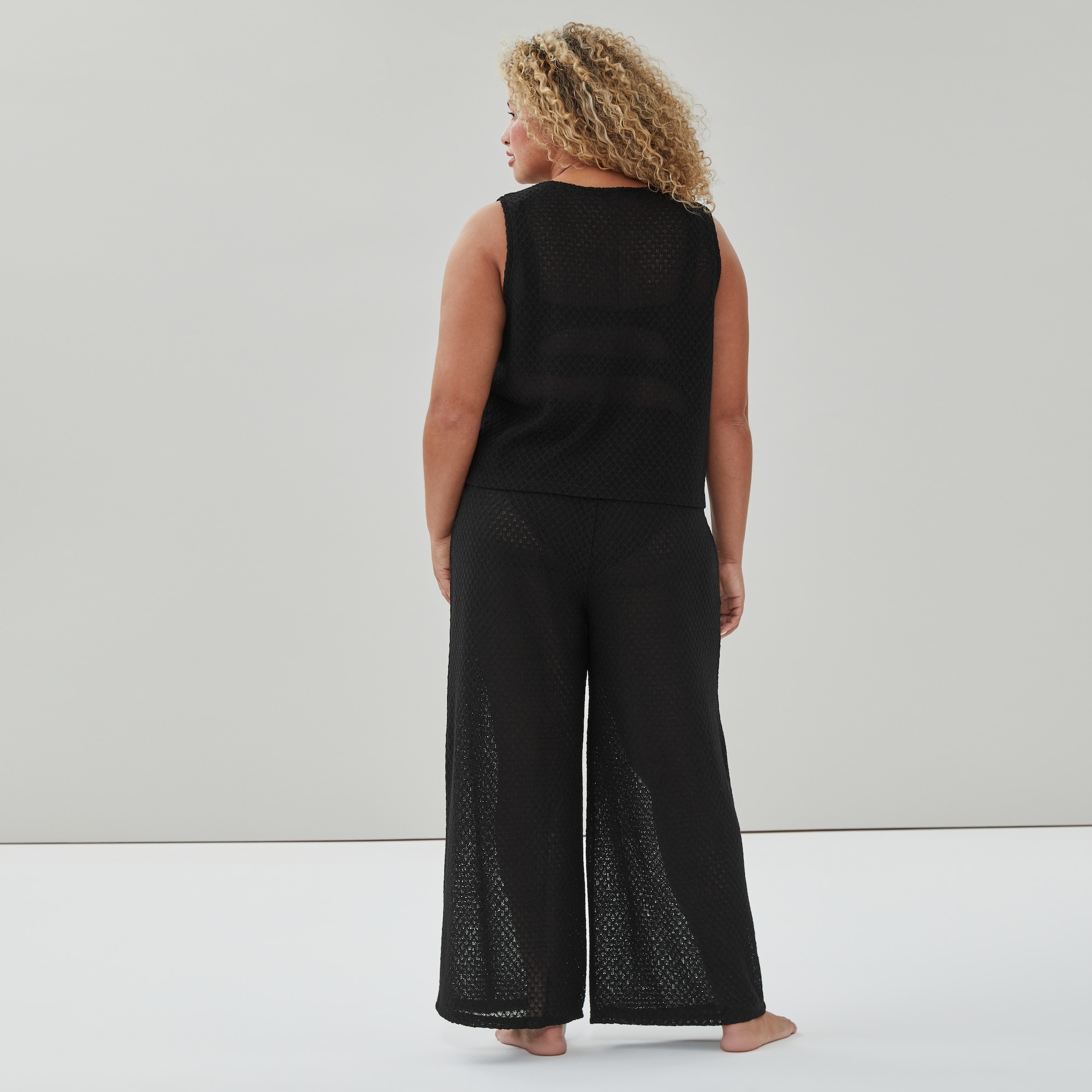 Cami cache-maillot crochetée Femmes+