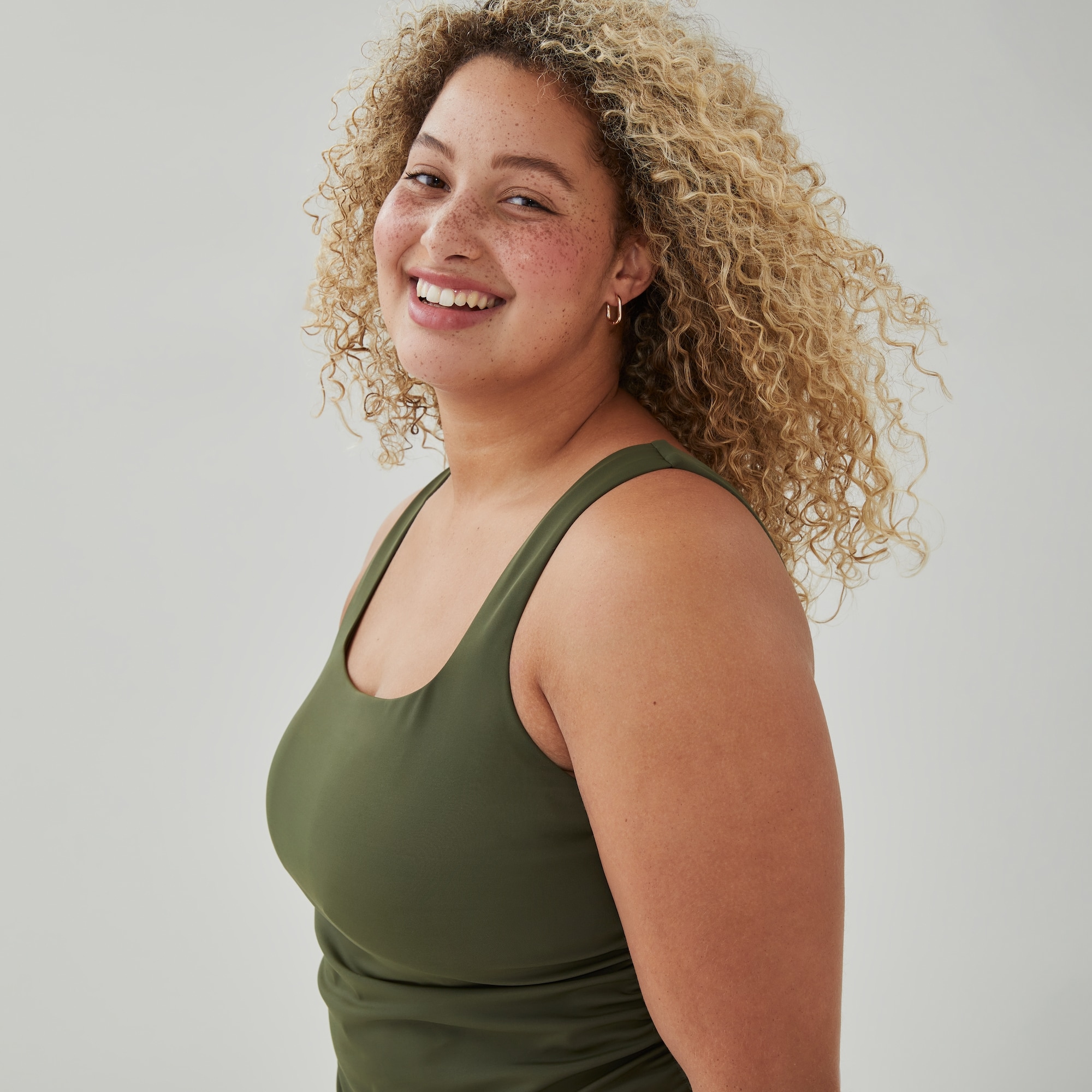 Women+ Side Cinched Tankini