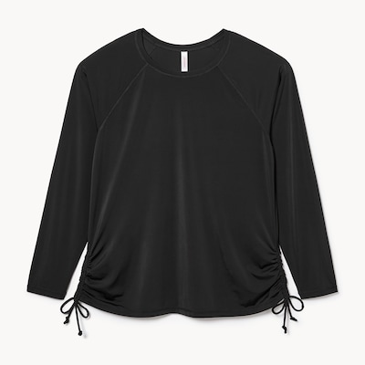 Joe Fresh Women+ Side Tie Rash Guard 1 ea, $32.00/1ea