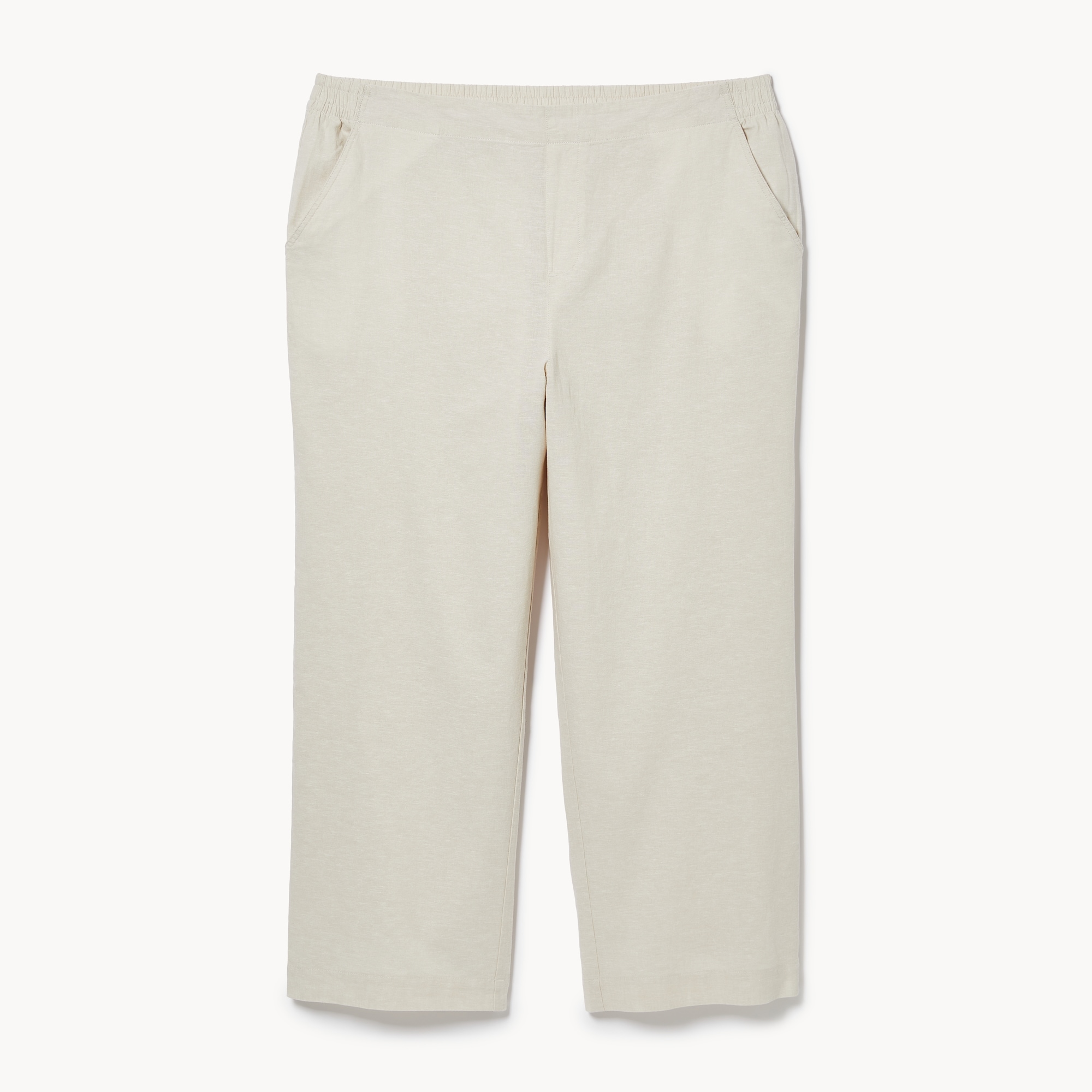 Linen Cotton Wide Leg Pant in Linen from Joe Fresh