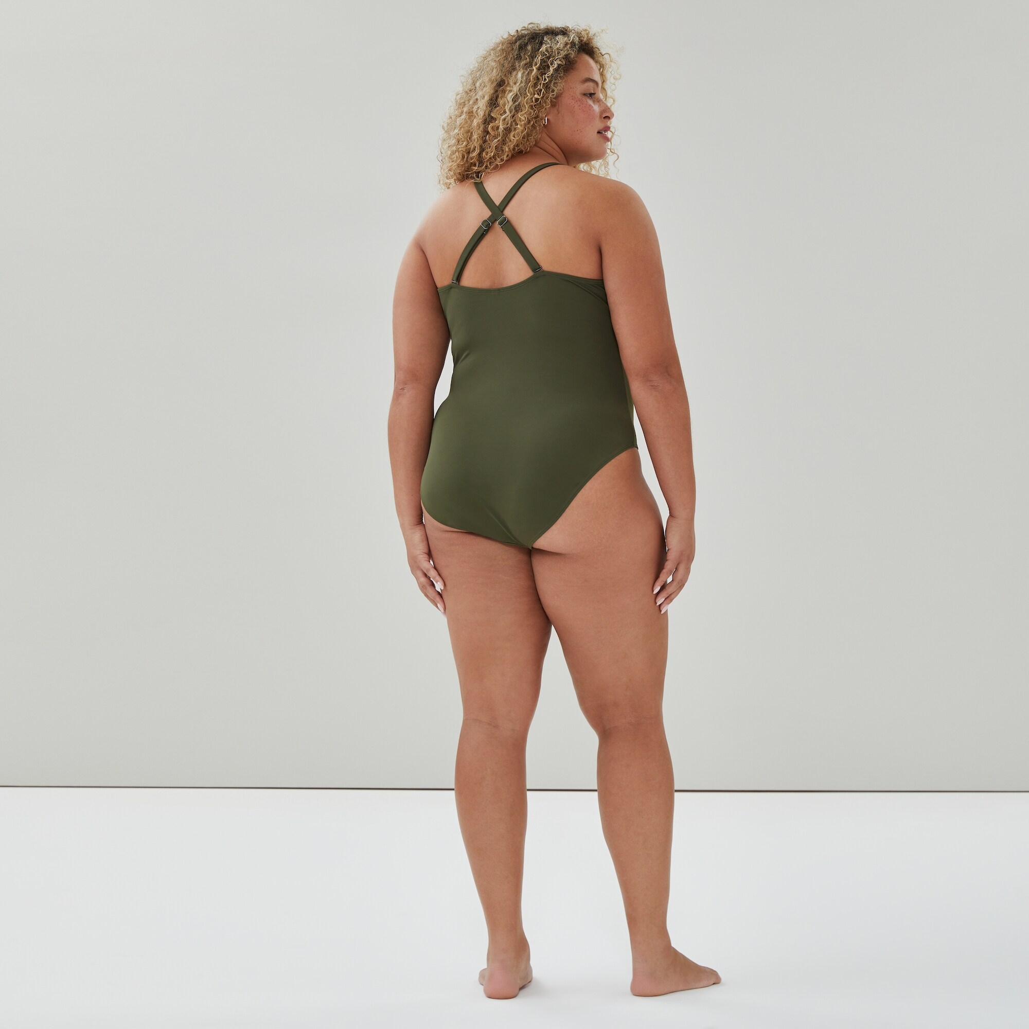 Maillot de bain à dos croisé Femmes+