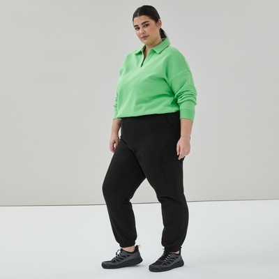 Women+ Active Cargo Jogger - Black