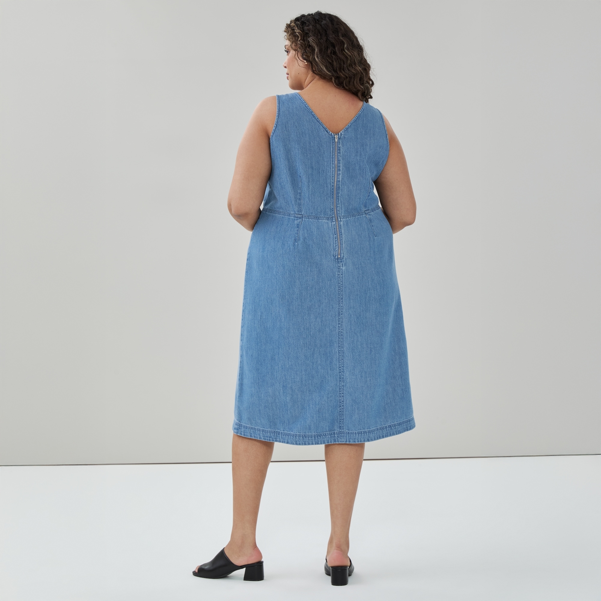 joe fresh denim dress JOE FRESH, Talla M, 8,300
