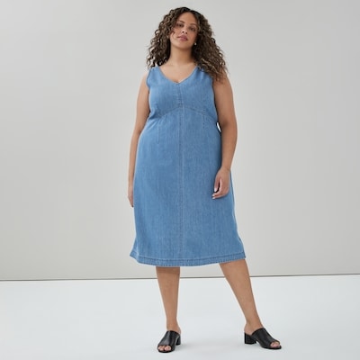 Joe Fresh Robe cami midi en denim Femmes+ 1 ea, 49,00 $/1ch