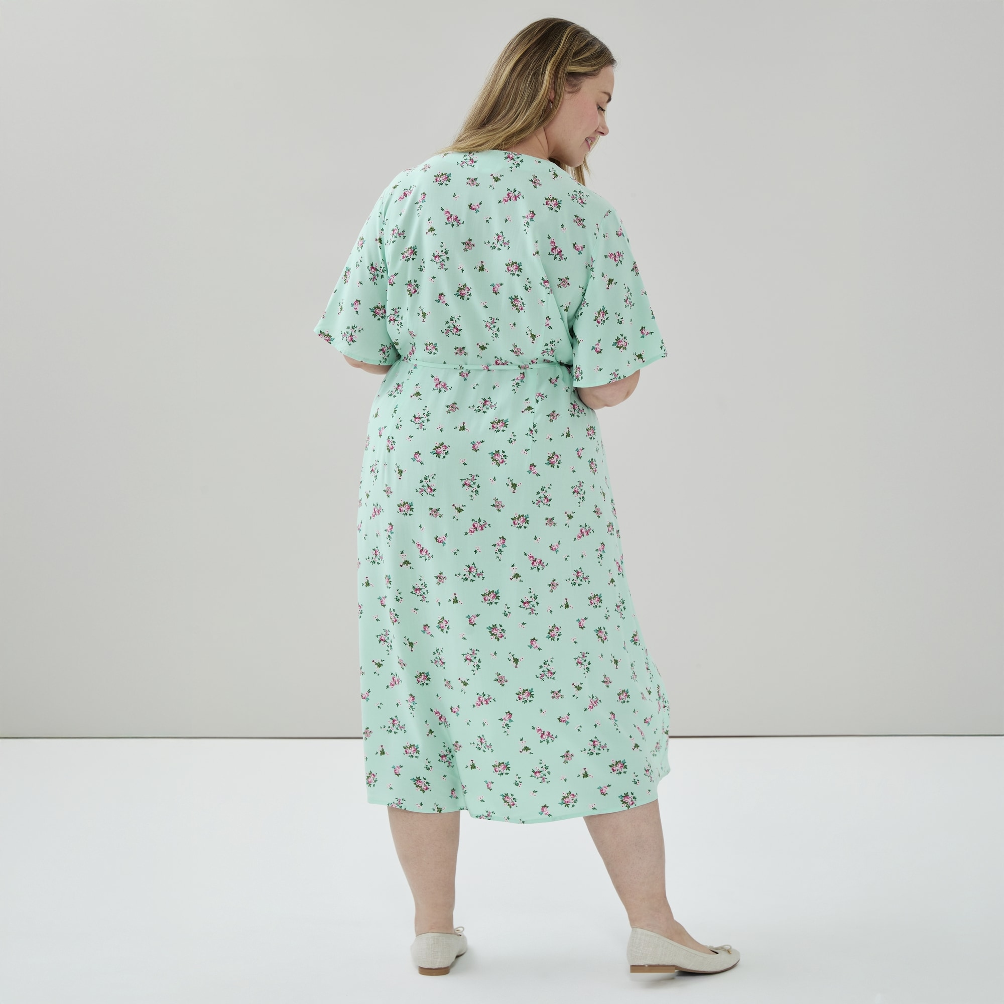 Women+ Pintuck Midi Dress