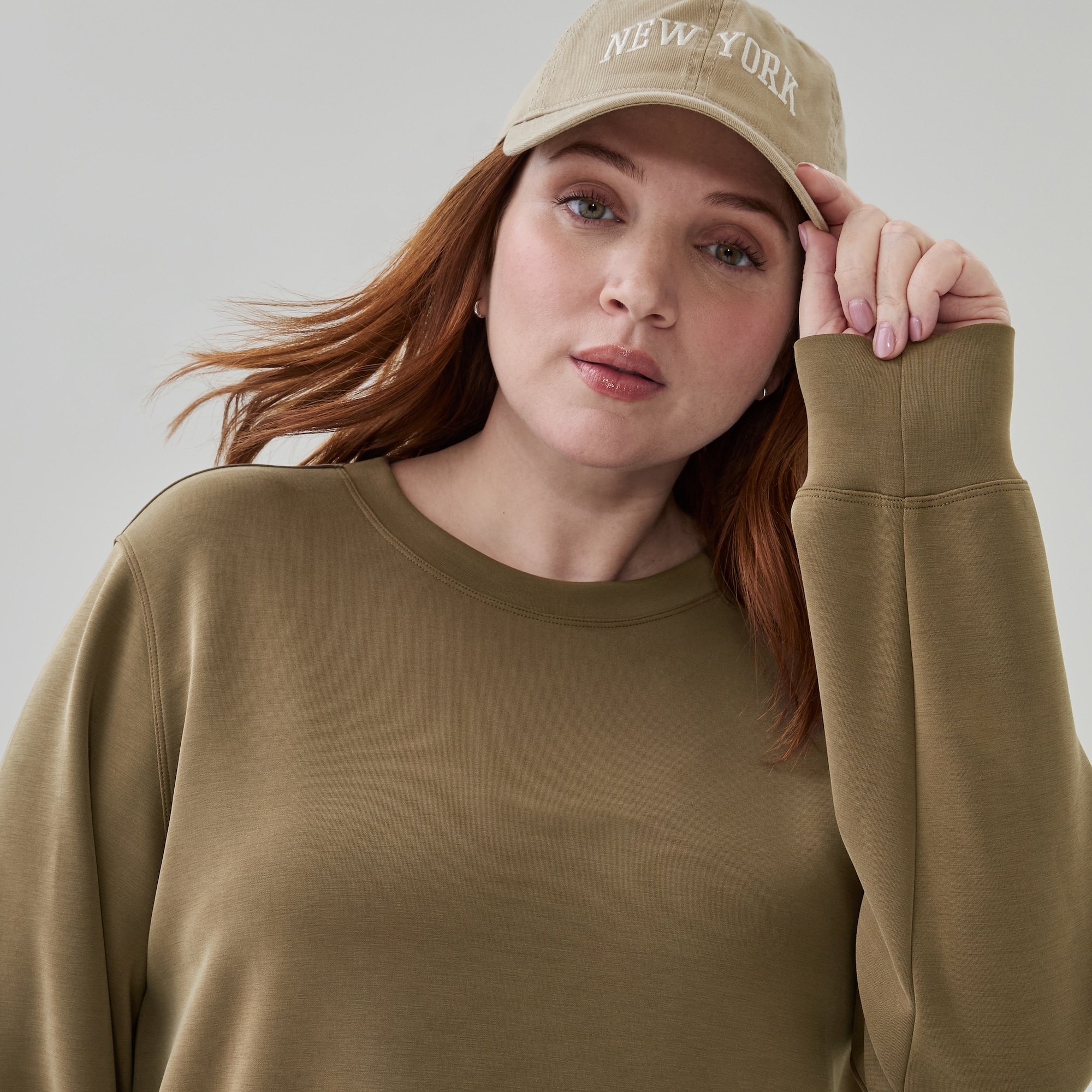 Women+ Active Sand Wash Sweater