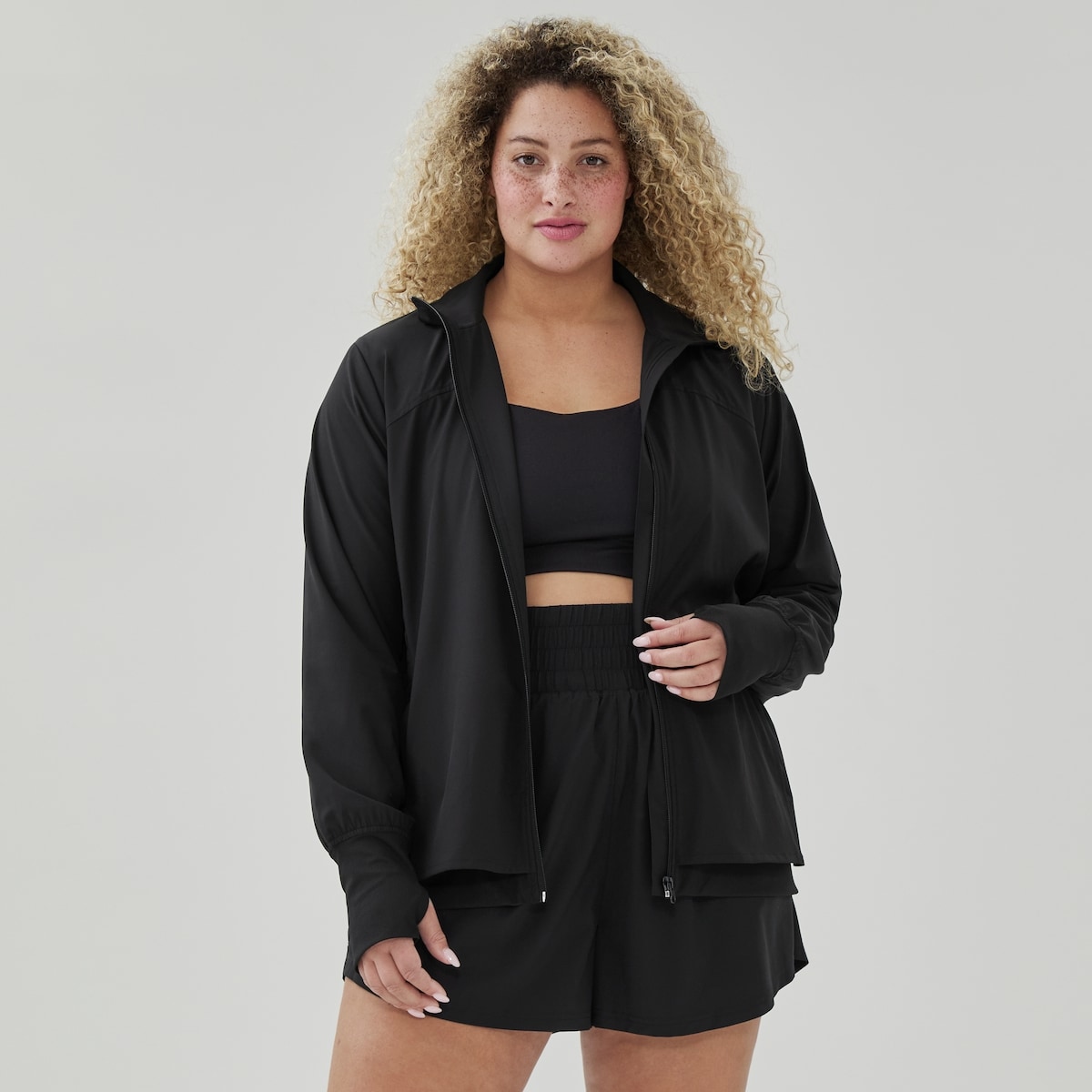 Active Stretch Golf Jacket - Black