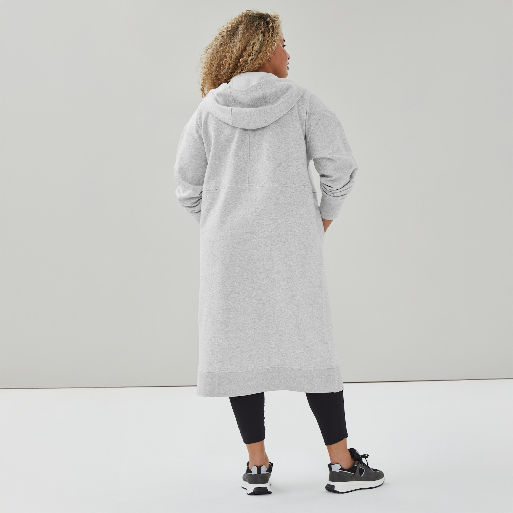Women+ CozyFleece Long Hooded Jacket