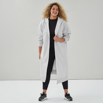 Joe Fresh Women+ CozyFleece Long Hooded Jacket 1 ea, $59.00/1ea