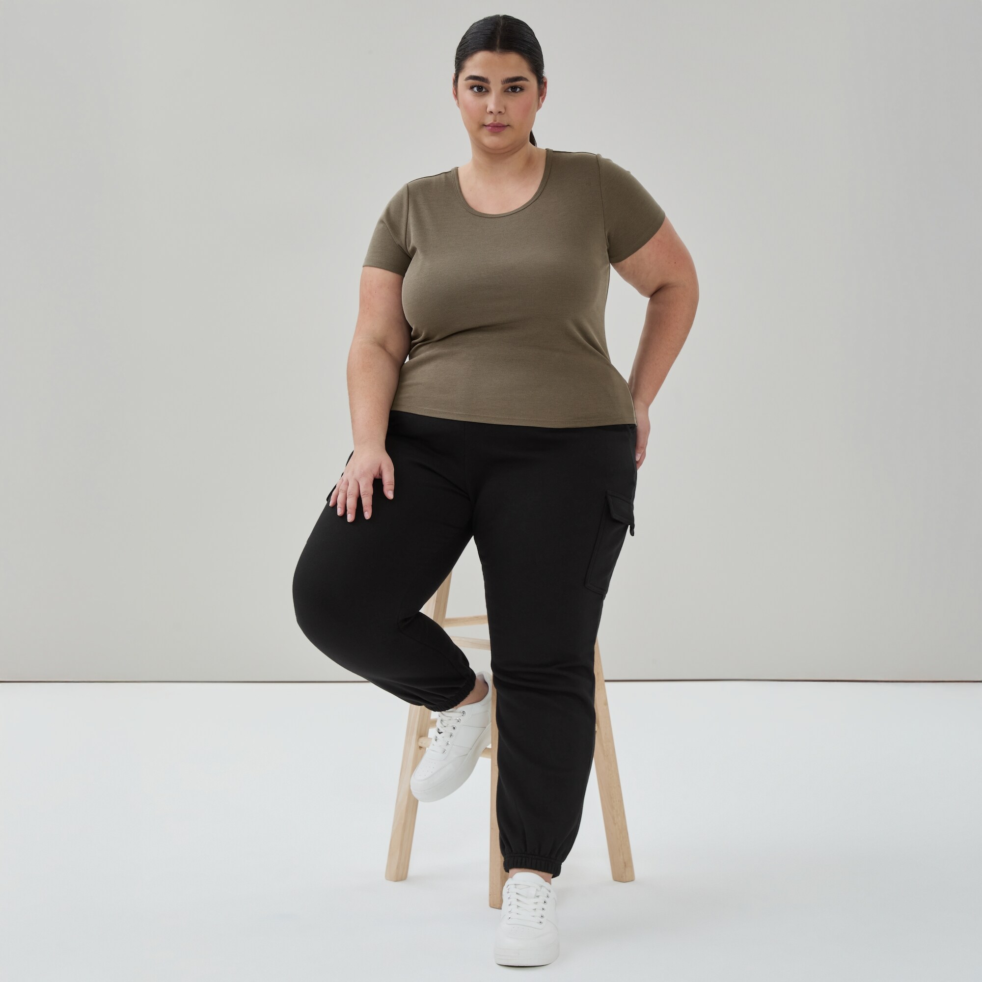 T-shirt ajusté Femmes+