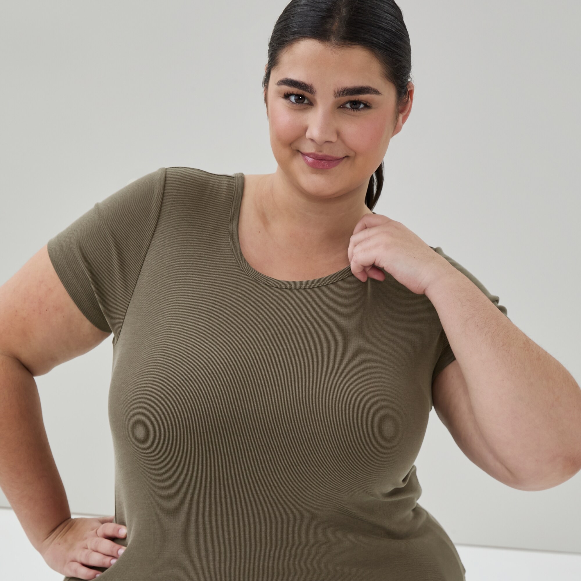 T-shirt ajusté Femmes+