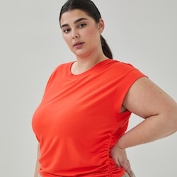 Joe Fresh Women+ Micro French Terry Cropped T-Shirt 1 ea, $25.00/1ea