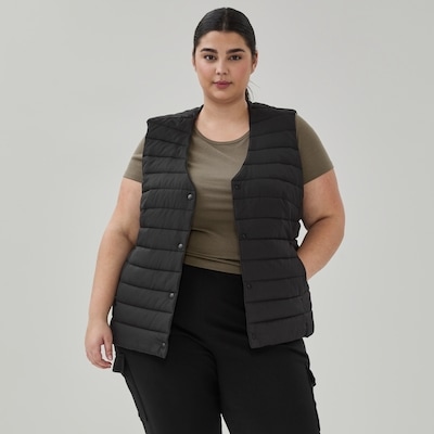 Veste matelassée légère Femmes+ - Noir