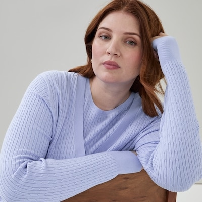 Joe Fresh Cardigan à mailles torsadées Femmes+ 1 ea, 35,00 $/1ch