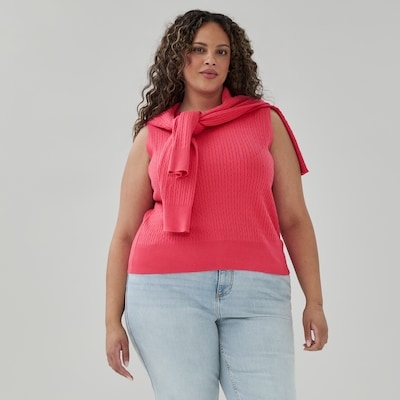 Joe Fresh Haut à mailles torsadées Femmes+ 1 ea, 25,00 $/1ch